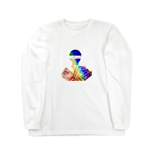 Y-T-Style rainbow life series ロングスリーブTシャツ