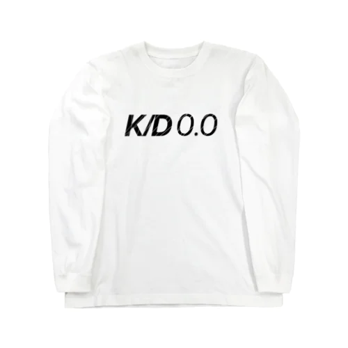 K/D0.0 [文字色黒] ロングスリーブTシャツ