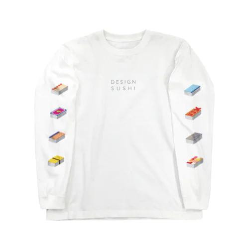 DESIGN SUSHI ロングスリーブTシャツ