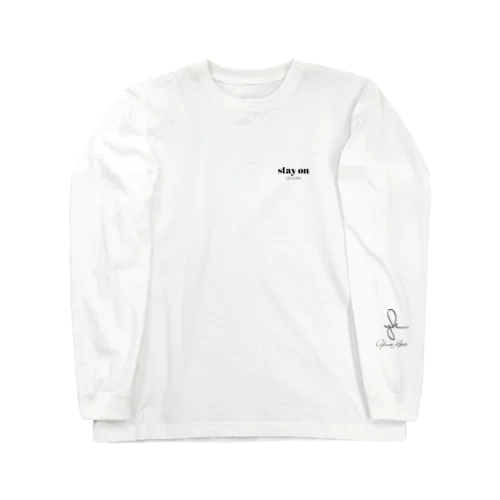 yk ロングTシャツwhite Long Sleeve T-Shirt