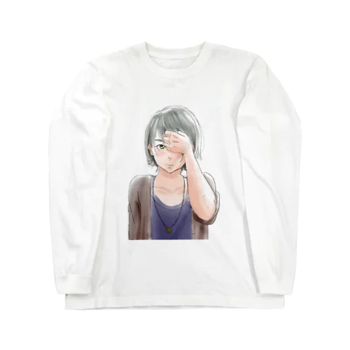 手櫛男の娘 Long Sleeve T-Shirt