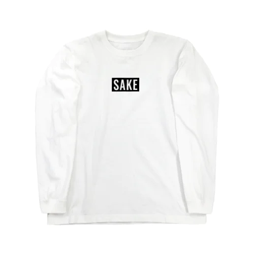 SAKE（ロゴ風） ロングスリーブTシャツ