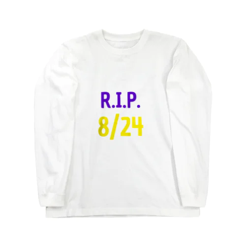 R.I.P. 8／24 ロングスリーブTシャツ