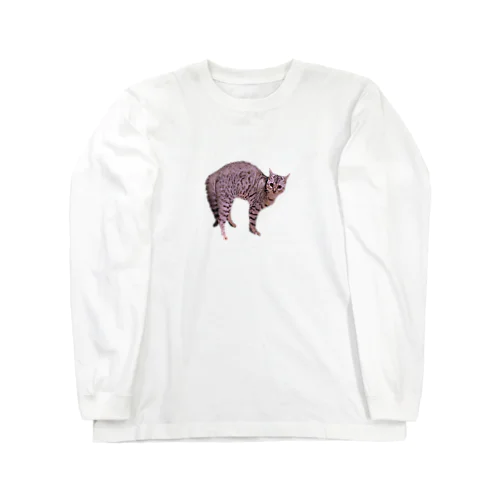 へんなかたちのねこ Long Sleeve T-Shirt