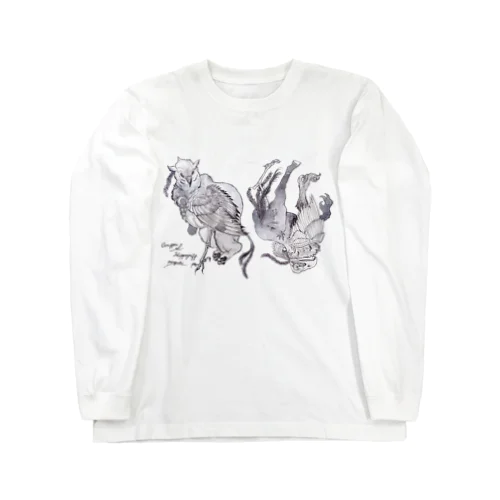 Griffin & Hippogriff ロングスリーブTシャツ