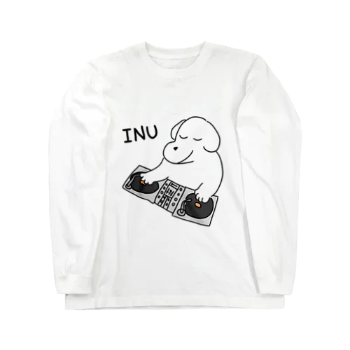 DJ INU ロングスリーブTシャツ