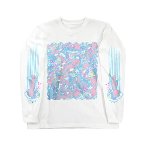 【各20点限定】いたずらぐまのグル〜ミ〜(1/シャーベッティ) Long Sleeve T-Shirt