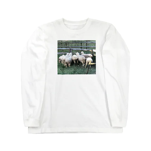 ひつじのおしりズ Long Sleeve T-Shirt