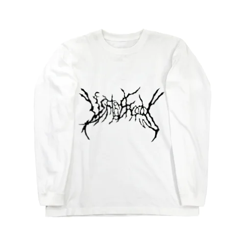 light and shadow メタルロゴ　ブラック Long Sleeve T-Shirt