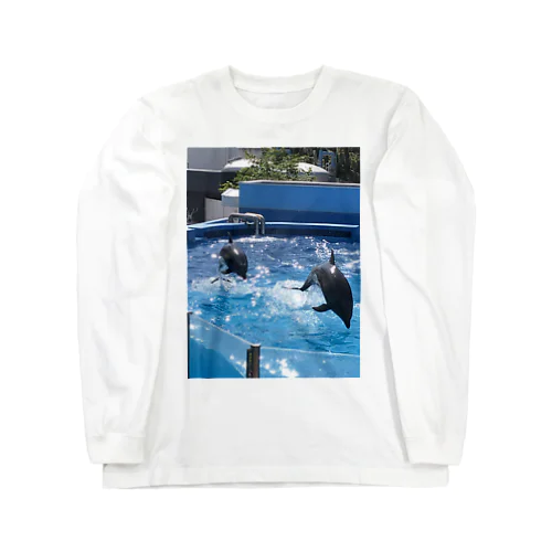 爽やかなイルカたち Long Sleeve T-Shirt