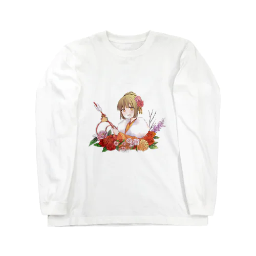 着物美人　『冬』 Long Sleeve T-Shirt