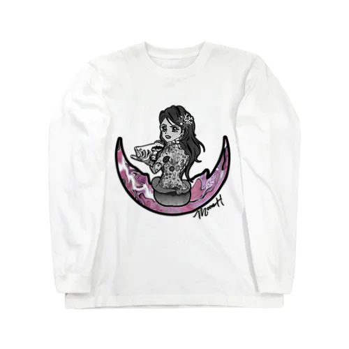 Mermaid Moon Long Sleeve T-Shirt