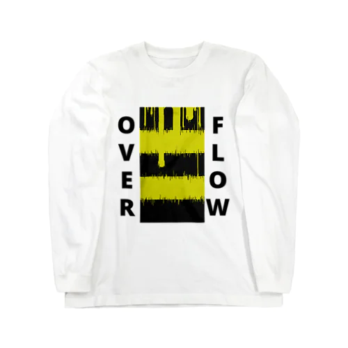 OVER FLOW(Yellow) ロングスリーブTシャツ