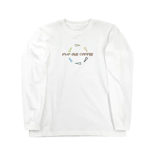 Flip one coffee circle Long Sleeve T-Shirt