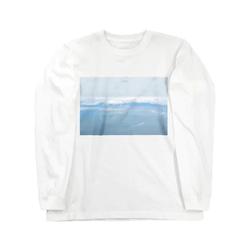 いつまでも海に 롱 슬리브 티셔츠