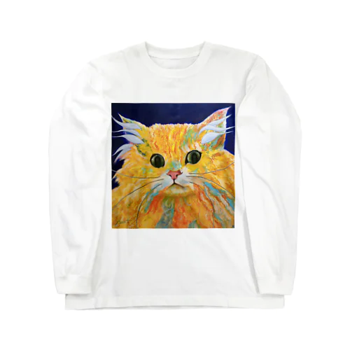 Orange Calcite Cat（オレンジ カルサイト キャット） ロングスリーブTシャツ