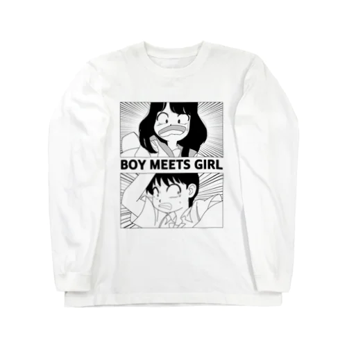 boy meets girl ロングスリーブTシャツ