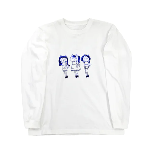 たまにゃんトリオ Long Sleeve T-Shirt