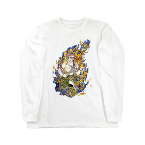 おばあちゃんの仏画 Long Sleeve T-Shirt