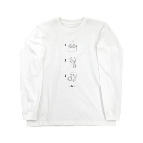 3step -milk- Long Sleeve T-Shirt