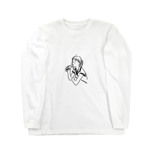 沁み渡るぜ Long Sleeve T-Shirt