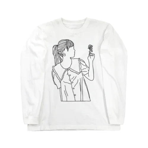 p o n y t a i l Long Sleeve T-Shirt