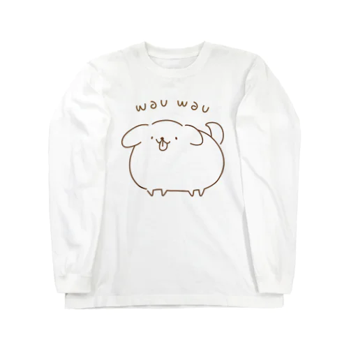 wauwau-もっち Long Sleeve T-Shirt