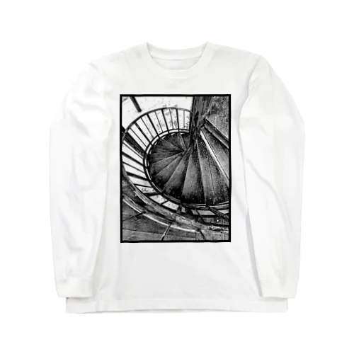 未来へ降りる階段。 Long Sleeve T-Shirt