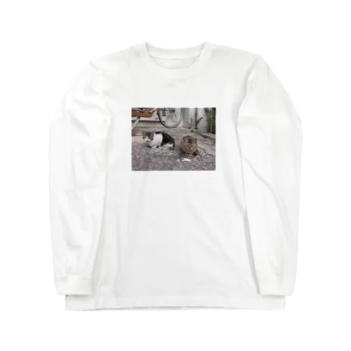 島猫not遠近法 Long Sleeve T-Shirt