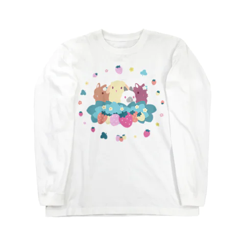 イチゴたべ隊 Long Sleeve T-Shirt