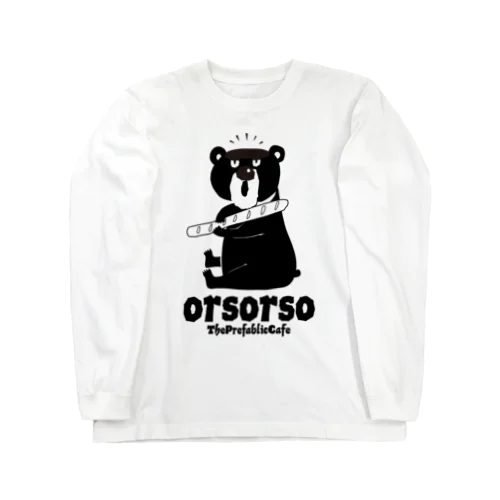 小屋カフェorsorso ロングスリーブTシャツ