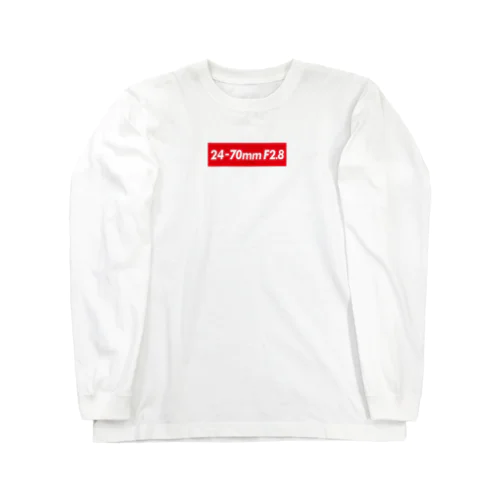 【カメラマンロンT】24-70mm F2.8 Long Sleeve T-Shirt