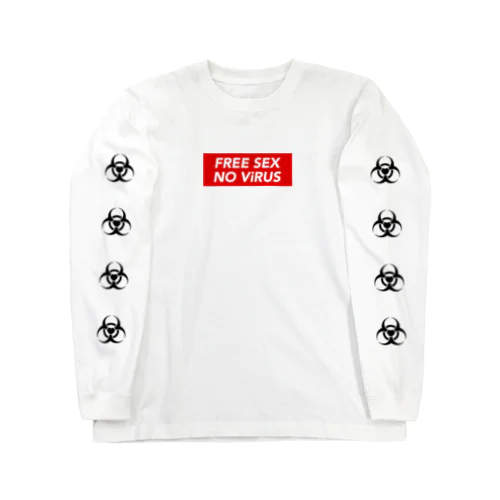 FREE SEX NO ViRUS Long Sleeve T-Shirt