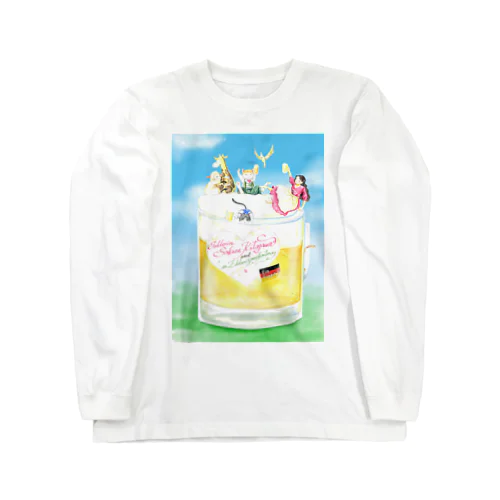 明日に乾杯！　ヨーデル北川桜とエーデルワイスムジカンテンロゴ入り Long Sleeve T-Shirt