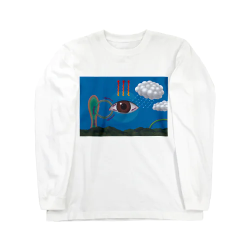 涙の分泌 Long Sleeve T-Shirt