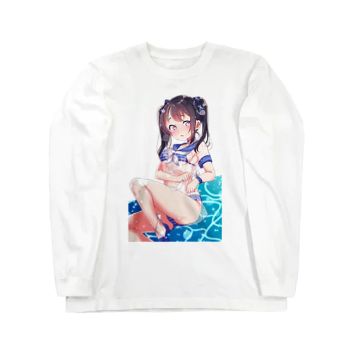 水着っ子 ロングスリーブTシャツ