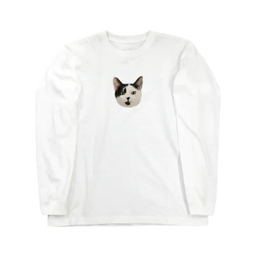 猫のニニコ ロングスリーブTシャツ