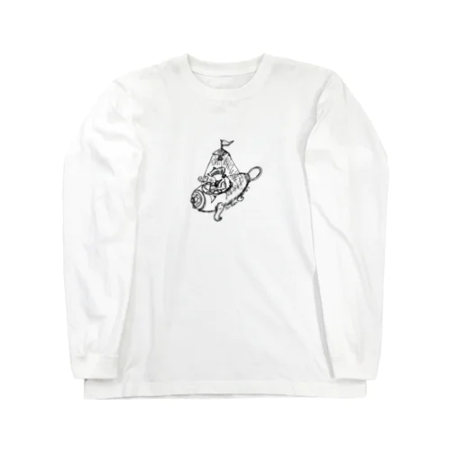 巣穴寝室のアナグマ Long Sleeve T-Shirt