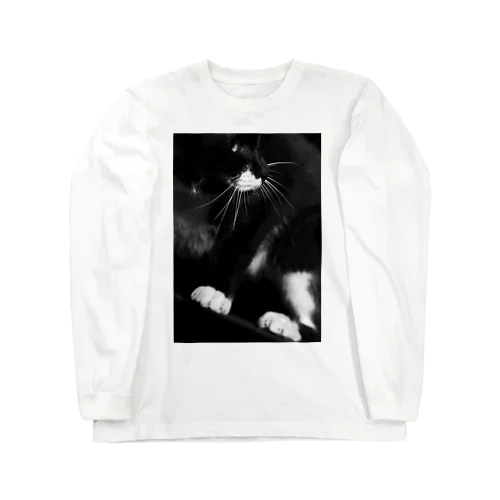 黒猫ふぁいん Long Sleeve T-Shirt