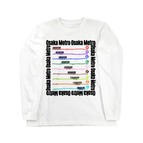 9trains!(frame有) Long Sleeve T-Shirt