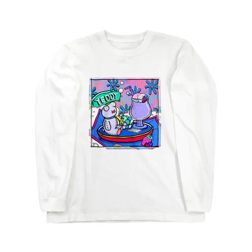 テディベアとベリージュースのセット 3000円 Long Sleeve T-Shirt