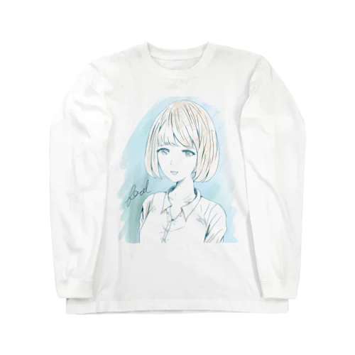 可愛い女の子 Long Sleeve T-Shirt