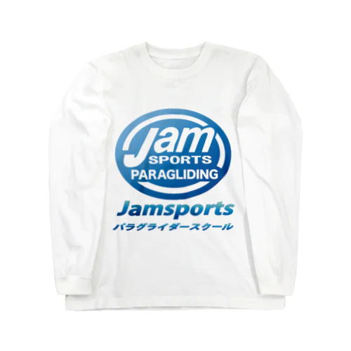 JamsportsパラグライダースクールLOGO_２ Long Sleeve T-Shirt