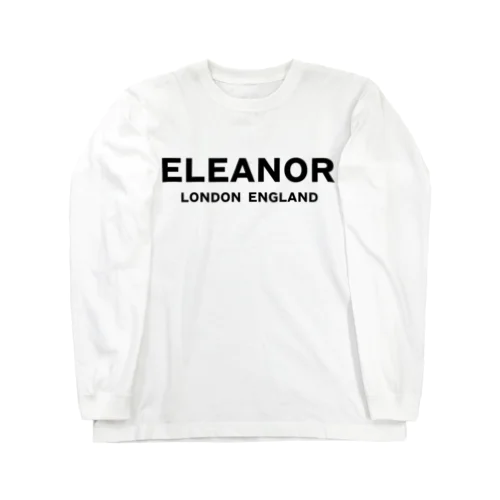 ELEANOR-Logo ロングスリーブTシャツ