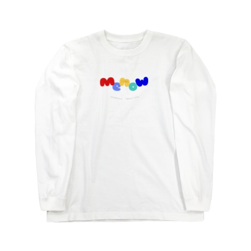 menow records Long Sleeve T-Shirt