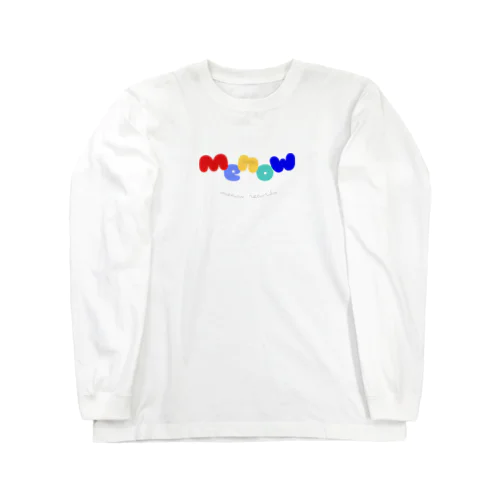 menow records Long Sleeve T-Shirt