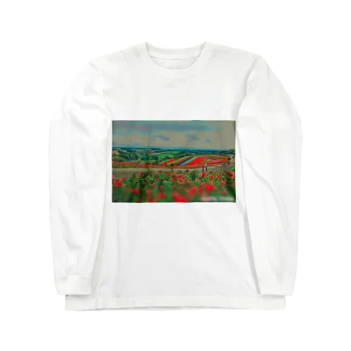 四季彩の丘 Long Sleeve T-Shirt