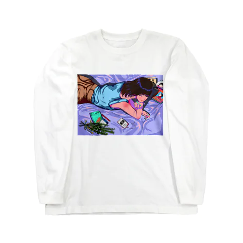 頬杖ちゃん Long Sleeve T-Shirt