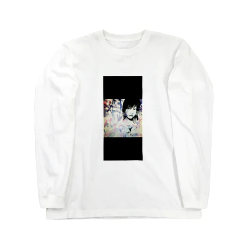 青い花 Long Sleeve T-Shirt