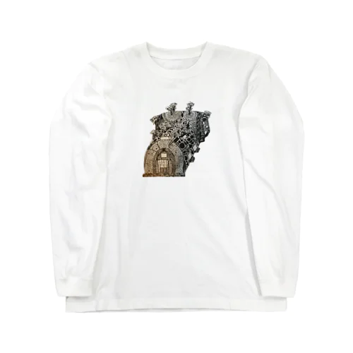 登窯絵図 Long Sleeve T-Shirt